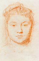 Portrait of a Woman, c.1866, degas