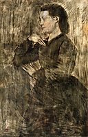 Portrait of a Woman, c.1873, degas