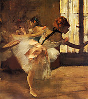Repetition of the Dance (detail), 1877, degas