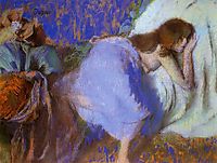 Rest, c.1893, degas