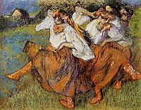 Russian Dancers, c.1899, degas