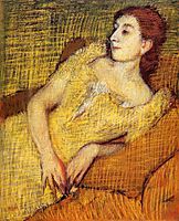 Seated Woman, 1895, degas