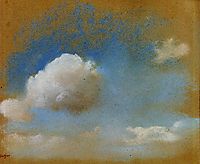 Sky Study, c.1869, degas