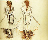 Study for the Fourteen Year Old Little Dancer, 1881, degas