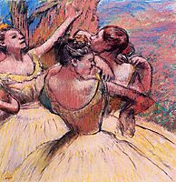 Three Dancers, degas