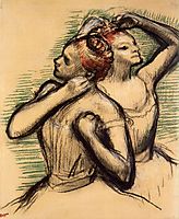 Two Dancers, c.1897, degas