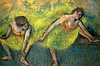 Two Dancers at Rest, degas