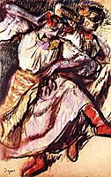Two Russian Dancers, 1895, degas