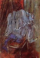 Vestment on a Chair, c.1887, degas