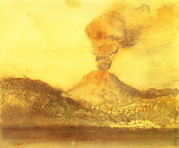Vesuvius, 1892, degas