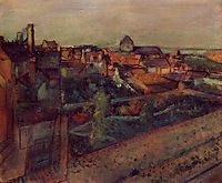 View of Saint-Valery-sur-Somme, c.1898, degas