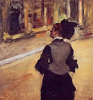 A Visit to the Museum, degas