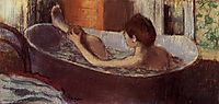 Woman in a Bath Sponging Her Leg, c.1884, degas