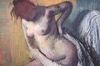 Woman Drying Herself, 1886, degas