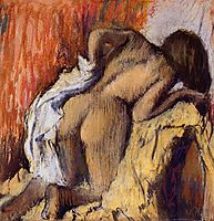 Woman Drying Herself, c.1898, degas