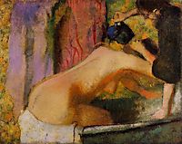 Woman at Her Bath, c.1898, degas