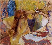 Woman at Her Toilette, c.1899, degas