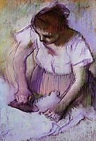 Woman Ironing, c.1886, degas