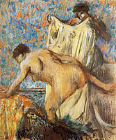 Woman Leaving Her Bath, 1898, degas