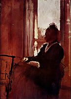 Woman at a Window, 1872, degas