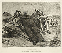 Arabs of Oran, 1847, delacroix