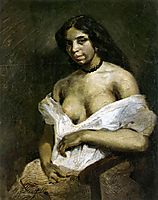 Aspasia, 1824, delacroix