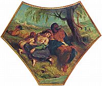 Babylonian Captivity, delacroix