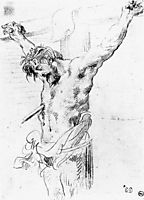 Christ on the Cross, 1839, delacroix