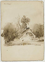 The Cottage in the grove, 1838, delacroix