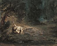 The Death of Ophelia, 1838, delacroix