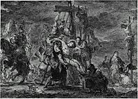 The Descent from the Cross, delacroix