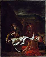 The Entombment of Christ, 1848, delacroix