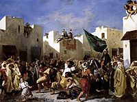 The Fanatics of Tangier, 1837-1838, delacroix