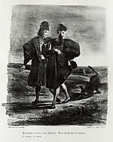 Faust, Goethe-s Tragedy, 1828, delacroix