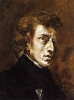 Frederic Chopin, 1838, delacroix