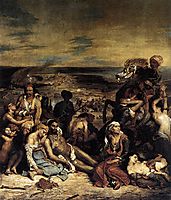 The Massacre at Chios, 1824, delacroix