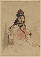 A North African Jewess, 1847, delacroix