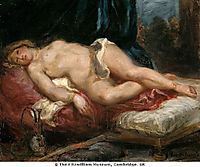 Odalisque, c.1825, delacroix