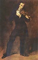 Portrait of Paganini, 1832, delacroix
