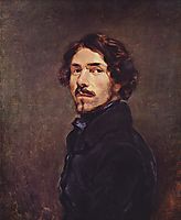 Self Portrait, c.1840, delacroix