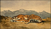 Tiger, 1830, delacroix