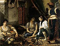 The Women of Algiers, 1834, delacroix