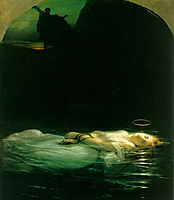 Young Christian Martyr, 1855, delaroche