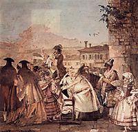 The barker, 1757, domenicotiepolo