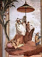 The Mandarin-s Walk, from the Chinese Room in the Foresteria, 1757, domenicotiepolo