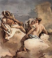 Mars, Venus and Cupid, 1757, domenicotiepolo