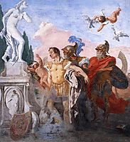 Rinaldo Leaving the Garden of Armida, c.1770, domenicotiepolo