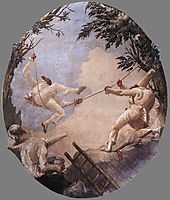The Swing of Pulcinella , 1793, domenicotiepolo