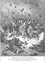 The Army of the Amorites Is Destroyed, dore