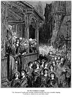 The Children-s Crusade in 1212, 1877, dore